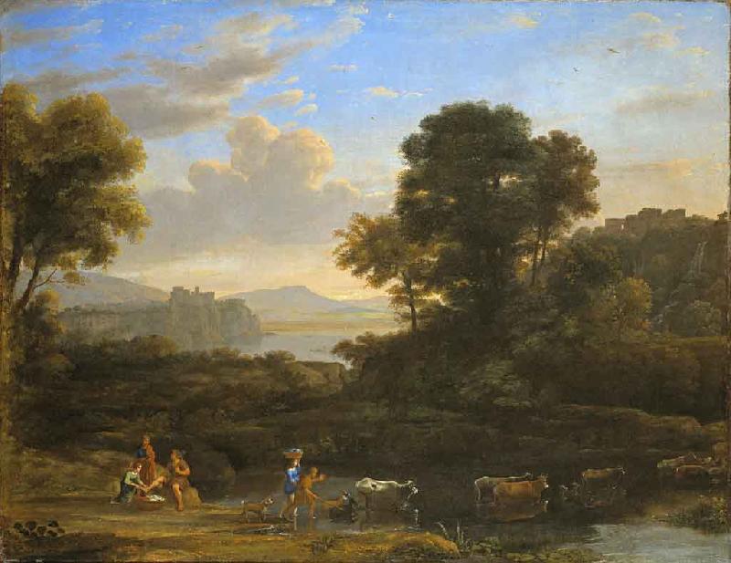 Claude Lorrain Pastoral Landscape